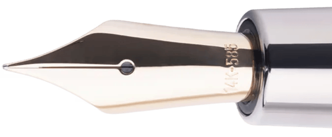 Gold pen.