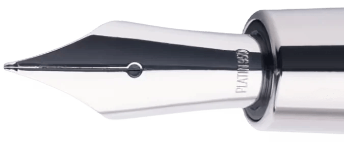 Platinum pen.