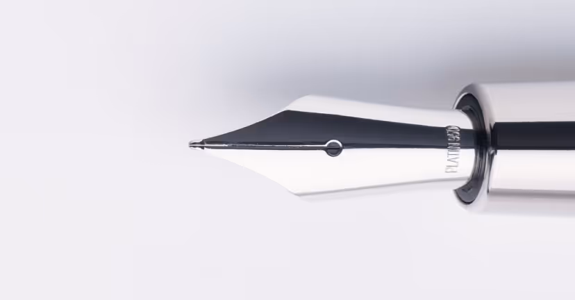 Platinum pen.